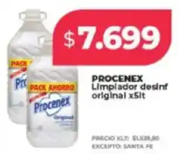 Supermayorista Vital Procenex limpiador desinf original oferta