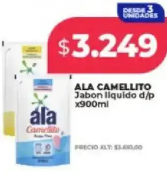Supermayorista Vital Ala camellito jabon liquido d/p oferta