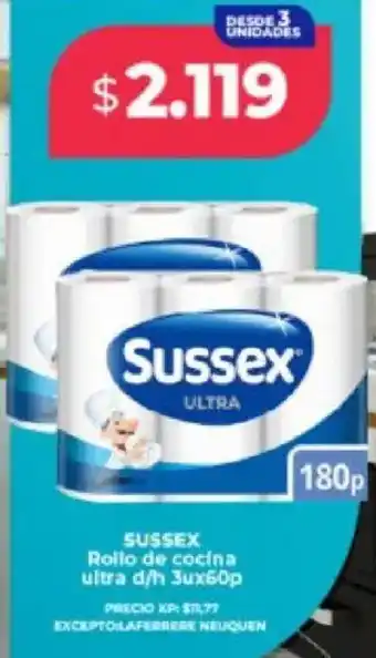 Supermayorista Vital Sussex rollo de cocina ultra d/h oferta