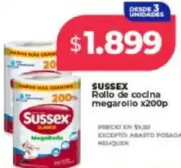 Supermayorista Vital Sussex rollo de cocina megarollo oferta