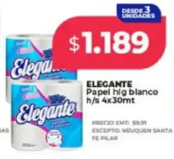 Supermayorista Vital Elegante papel hig blanco h/s oferta