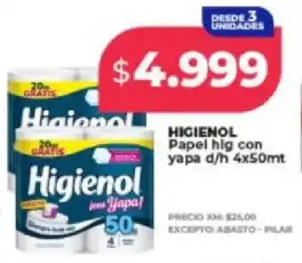 Supermayorista Vital Higienol papel hig con yapa d/h oferta
