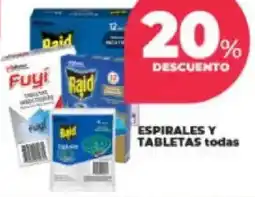 Supermayorista Vital Espirales y tabletas todas oferta