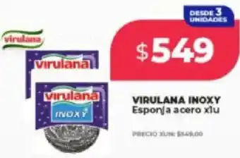 Supermayorista Vital Virulana inoxy esponja acero oferta
