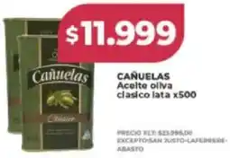 Supermayorista Vital Cañuelas aceite oliva clasico lata oferta