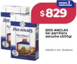 Supermayorista Vital Dos anclas sal parrillera estuche oferta