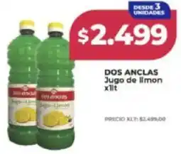 Supermayorista Vital Dos anclas jugo de limon oferta