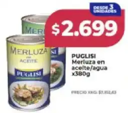 Supermayorista Vital Puglisi merluza en aceite/agua oferta