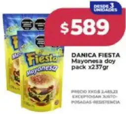 Supermayorista Vital Danica fiesta mayonesa doy pack oferta