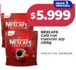 Supermayorista Vital Nescafe café inst tradición d/p oferta