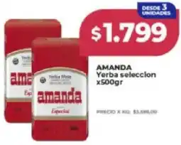 Supermayorista Vital Amanda yerba seleccion oferta