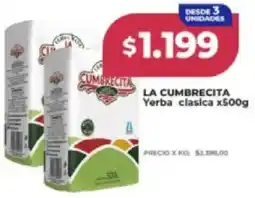 Supermayorista Vital La cumbrecita yerba clasica oferta