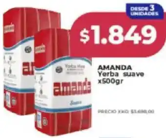 Supermayorista Vital Amanda yerba suave oferta