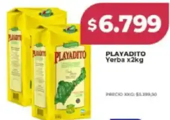 Supermayorista Vital Playadito yerba oferta