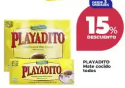 Supermayorista Vital Playadito mate cocido todos oferta