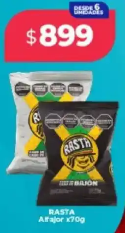 Supermayorista Vital Rasta alfajor oferta