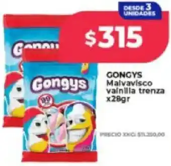 Supermayorista Vital Gongys malvavisco vainilla trenza oferta