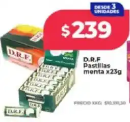Supermayorista Vital D.R.F pastillas menta oferta