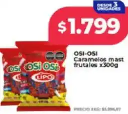 Supermayorista Vital Osi-osi caramelos mast frutales oferta