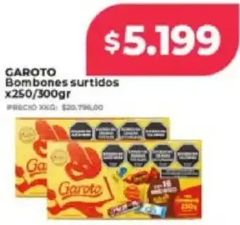 Supermayorista Vital Garoto bombones surtidos oferta