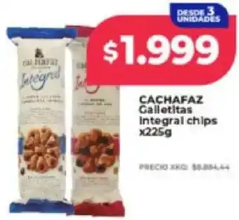 Supermayorista Vital Cachafaz galletitas integral chips oferta