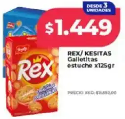 Supermayorista Vital Rex/ kesitas galletitas estuche oferta