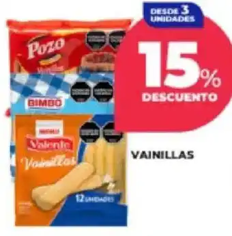 Supermayorista Vital Vainillas oferta