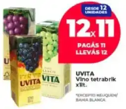 Supermayorista Vital Uvita vino tetrabrik oferta