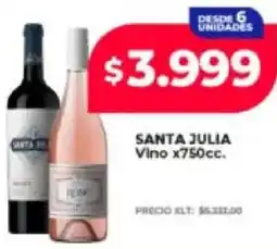 Supermayorista Vital Santa julia vino oferta