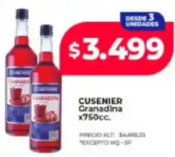 Supermayorista Vital Cusenier granadina oferta