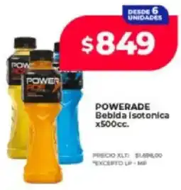 Supermayorista Vital Powerade bebida isotonica oferta