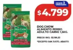 Supermayorista Vital Dog chow alimento perro adulto carne oferta