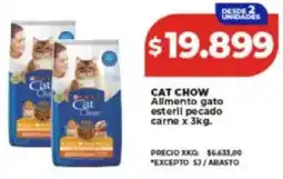 Supermayorista Vital Cat chow allmento gato esterii pecado carne oferta