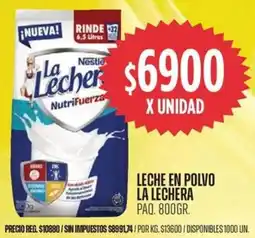 Supermercados Vea La lechera leche en polvo paq. oferta
