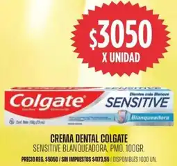 Supermercados Vea Colgate crema dental sensitive blanqueadora, pmo. oferta