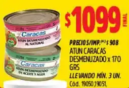 Supermercados Yaguar Caracas atun desmenuzado oferta