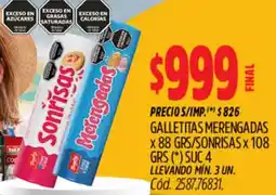 Supermercados Yaguar Merengadas galletitas oferta