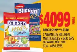 Supermercados Yaguar Billiken caramelos masticables oferta