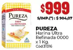 Diarco Pureza harina ultra refinada 0000 oferta