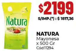 Diarco Natura mayonesa oferta