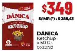 Diarco Dánica ketchup oferta