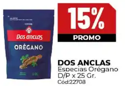 Diarco Dos anclas especias orégano d/p oferta