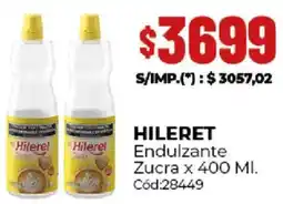 Diarco Hileret endulzante zucra oferta