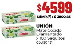 Diarco Unión mate cocido diamantado oferta