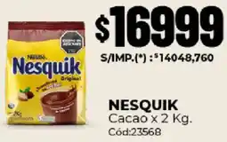 Diarco Nesquik cacao oferta