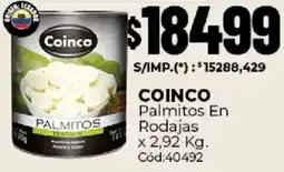 Diarco COINCO Palmitos En Rodajas oferta