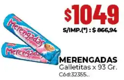 Diarco Merengadas galletitas oferta