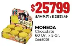 Diarco Moneda chocolate oferta