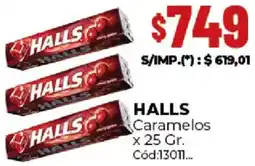 Diarco Halls caramelos oferta