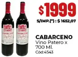 Diarco Cabarceno vino patero oferta